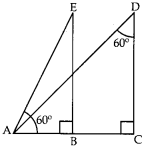 MCQ Questions for Class 10 Maths Chapter 9 Some Applications of Trigonometry with Answers 1