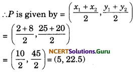 Coordinate Geometry Class 10 Extra Questions Maths Chapter 7 with Solutions Answers 55