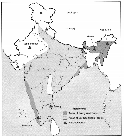 NCERT Solutions for Class 9 Social Science Geography Chapter 5 Natural Vegetation and Wildlife