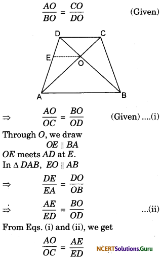 Triangles Class 10 Extra Questions Maths Chapter 6 with Solutions Answers 32