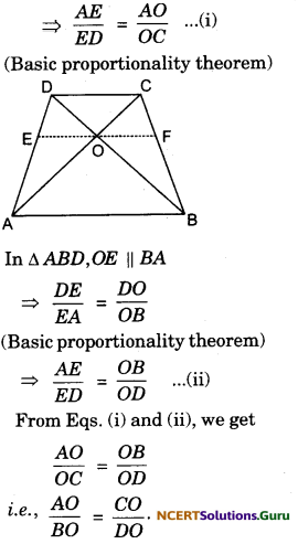 Triangles Class 10 Extra Questions Maths Chapter 6 with Solutions Answers 66