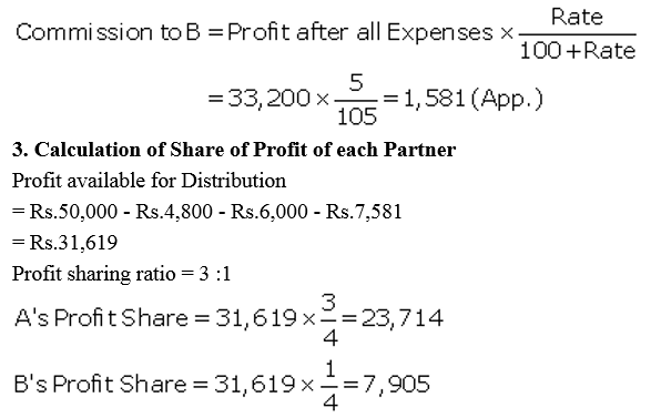 TS Grewal Accountancy Class 12 Solutions Chapter 1 Accounting for Partnership Firms - Fundamentals = 76