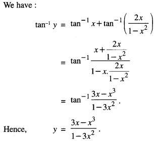 MCQ Questions for Class 12 Maths Chapter 2 Inverse Trigonometric Functions with Answers 4
