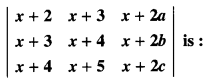 MCQ Questions for Class 12 Maths Chapter 4 Determinants with Answers 1