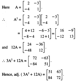 MCQ Questions for Class 12 Maths Chapter 4 Determinants with Answers 11