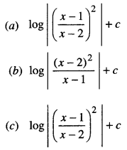 MCQ Questions for Class 12 Maths Chapter 7 Integrals with Answers 4