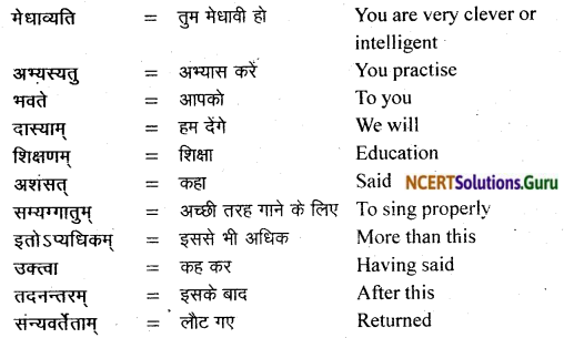 Bhaswati Class 11 Solutions Chapter 8 सड़्गीतानुरागी सुब्बण्णः Summary Translation in Hindi and English 5