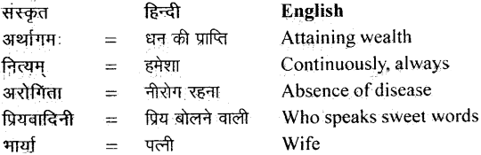 NCERT Solutions for Class 11 Sanskrit Bhaswati Chapter 3 सूक्तिसुधा 9