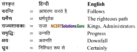 NCERT Solutions for Class 11 Sanskrit Bhaswati Chapter 7 भव्यः सत्याग्रहाश्रमः 9