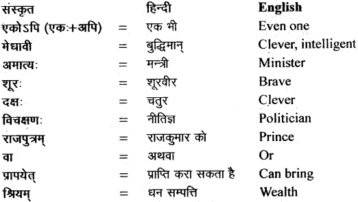 NCERT Solutions for Class 11 Sanskrit Shemushi Chapter 1 कुशलप्रशासनम् 11