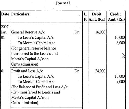 NCERT Solutions for Class 12 Accountancy Chapter 3 Reconstitution of Partnership Firm Admission of a Partner 103