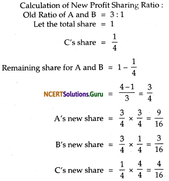 NCERT Solutions for Class 12 Accountancy Chapter 3 Reconstitution of Partnership Firm Admission of a Partner 112