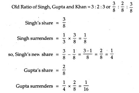 NCERT Solutions for Class 12 Accountancy Chapter 3 Reconstitution of Partnership Firm Admission of a Partner 65