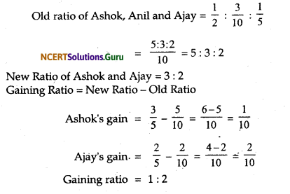 NCERT Solutions for Class 12 Accountancy Chapter 4 Reconstitution of Partnership Firm Retirement Death of a Partner 13