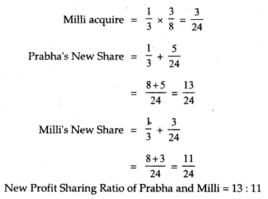 NCERT Solutions for Class 12 Accountancy Chapter 4 Reconstitution of Partnership Firm Retirement Death of a Partner 8