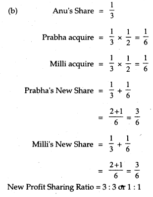 NCERT Solutions for Class 12 Accountancy Chapter 4 Reconstitution of Partnership Firm Retirement Death of a Partner 9