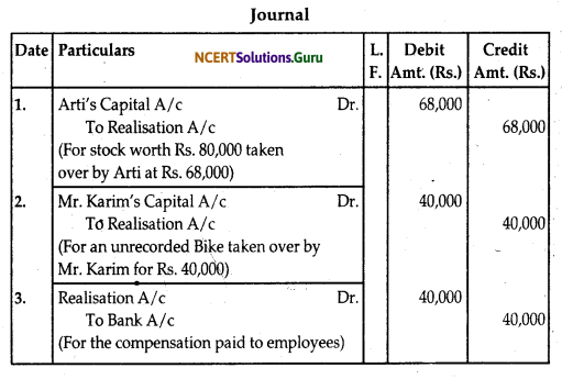 NCERT Solutions for Class 12 Accountancy Chapter 5 Dissolution of Partnership Firm 35