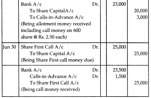 NCERT Solutions for Class 12 Accountancy Chapter 6 Accounting for Share Capital 12