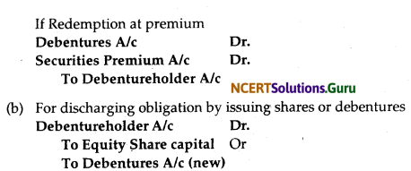 NCERT Solutions for Class 12 Accountancy Chapter 7 Issue and Redemption of Debentures 39
