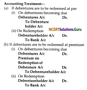NCERT Solutions for Class 12 Accountancy Chapter 7 Issue and Redemption of Debentures 41