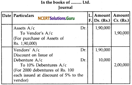 NCERT Solutions for Class 12 Accountancy Chapter 7 Issue and Redemption of Debentures 5