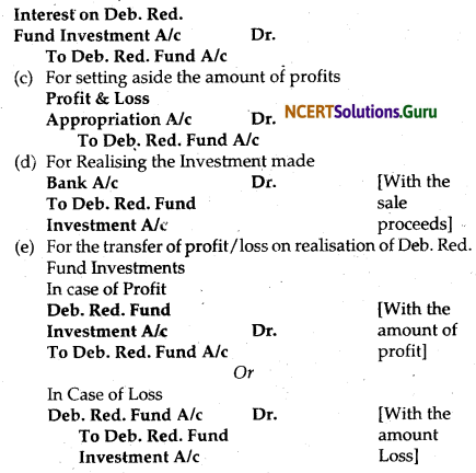 NCERT Solutions for Class 12 Accountancy Chapter 7 Issue and Redemption of Debentures 56