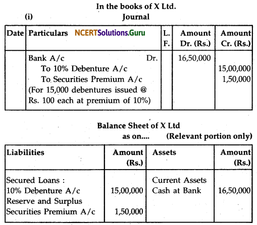 NCERT Solutions for Class 12 Accountancy Chapter 7 Issue and Redemption of Debentures 83