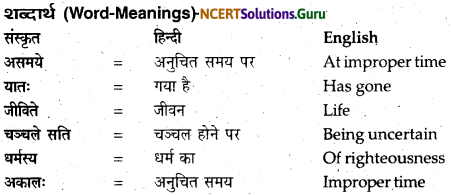 NCERT Solutions for Class 12 Sanskrit Bhaswati Chapter 2 न त्वं शोचितुमर्हसि 13