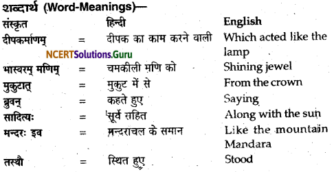 NCERT Solutions for Class 12 Sanskrit Bhaswati Chapter 2 न त्वं शोचितुमर्हसि 8