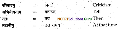 NCERT Solutions for Class 12 Sanskrit Bhaswati Chapter 3 मातुराञा गरीयसी 11