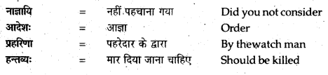 NCERT Solutions for Class 12 Sanskrit Bhaswati Chapter 5 दौवारिकस्य निष्ठा 4