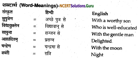 NCERT Solutions for Class 12 Sanskrit Bhaswati Chapter 6 सूक्ति-सौरभम् 11