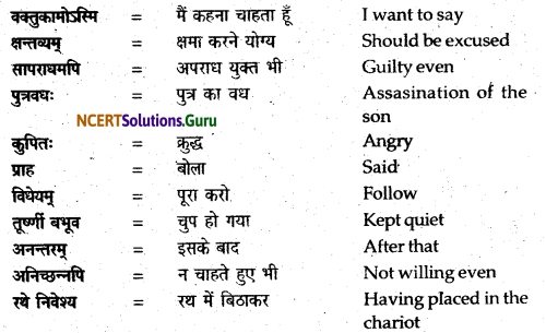 NCERT Solutions for Class 12 Sanskrit Bhaswati Chapter 7 नैकेनापि समं गता वसुमती 7