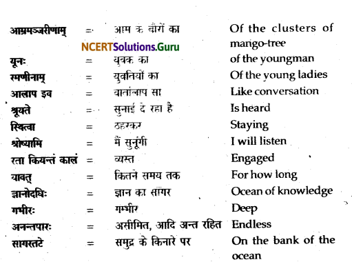 NCERT Solutions for Class 12 Sanskrit Bhaswati Chapter 9 मदालसा 2