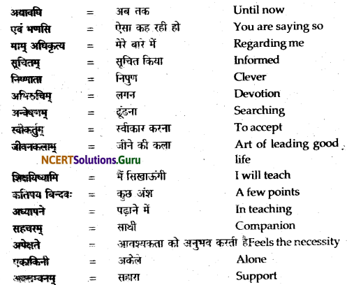 NCERT Solutions for Class 12 Sanskrit Bhaswati Chapter 9 मदालसा 3