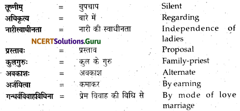 NCERT Solutions for Class 12 Sanskrit Bhaswati Chapter 9 मदालसा 7