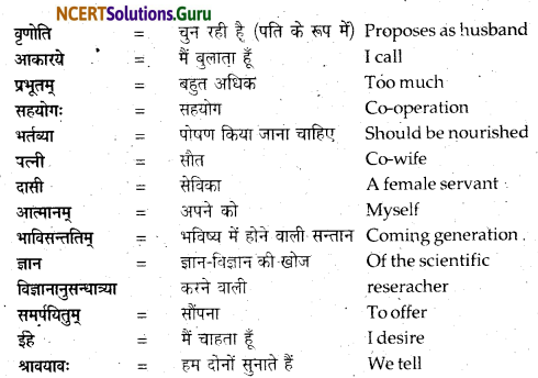 NCERT Solutions for Class 12 Sanskrit Bhaswati Chapter 9 मदालसा 8