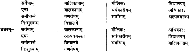 NCERT Solutions for Class 7 Sanskrit Chapter 9 अहमपि विद्यालयं गमिष्यामि 6