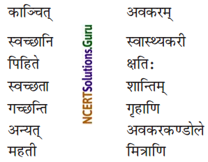 NCERT Solutions for Class 8 Sanskrit Chapter 12 कः रक्षति कः रक्षितः Q5