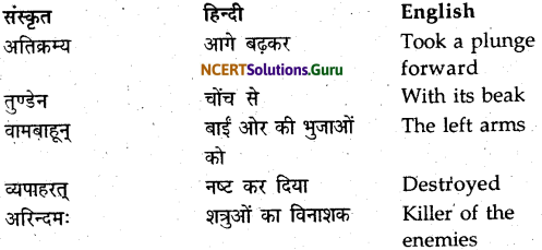 NCERT Solutions for Class 9 Sanskrit Shemushi Chapter 10 जटायोः शौर्यम् 13