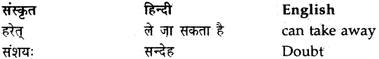 NCERT Solutions for Class 9 Sanskrit Shemushi Chapter 8 लौहतुला 5