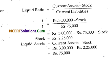 NCERT Solutions for Class 12 Accountancy Chapter 10 Accounting Ratios 1.42