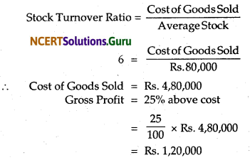 NCERT Solutions for Class 12 Accountancy Chapter 10 Accounting Ratios 1.6