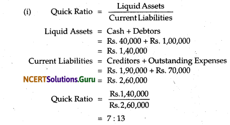 NCERT Solutions for Class 12 Accountancy Chapter 10 Accounting Ratios 1.69