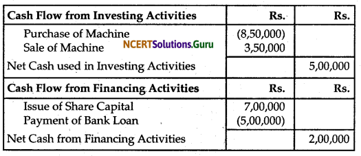 NCERT Solutions for Class 12 Accountancy Chapter 11 Cash Flow Statement 12