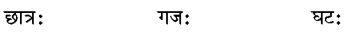 NCERT Solutions for Class 6 Sanskrit Chapter 1 शब्द परिचयः 1.1