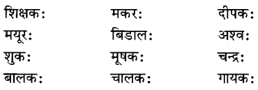 NCERT Solutions for Class 6 Sanskrit Chapter 1 शब्द परिचयः 1.2