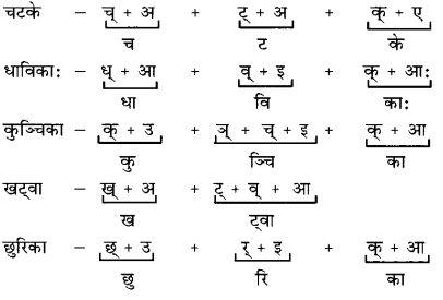 NCERT Solutions for Class 6 Sanskrit Chapter 2 शब्द परिचयः 2.6