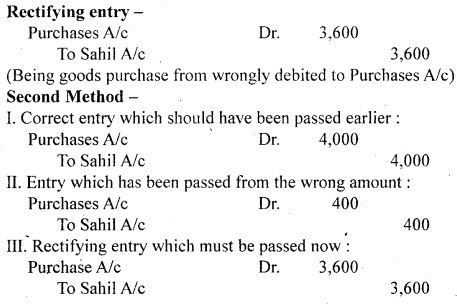NCERT Solutions for Class 11 Accountancy Chapter 6 Trial Balance and Rectification of Errors 17