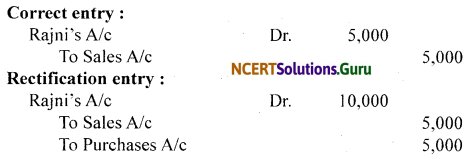 NCERT Solutions for Class 11 Accountancy Chapter 6 Trial Balance and Rectification of Errors 3